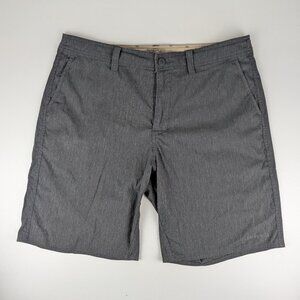 Patagonia Shorts Chino Gray Mens Size 36 Casual Outdoor 8" Inseam
